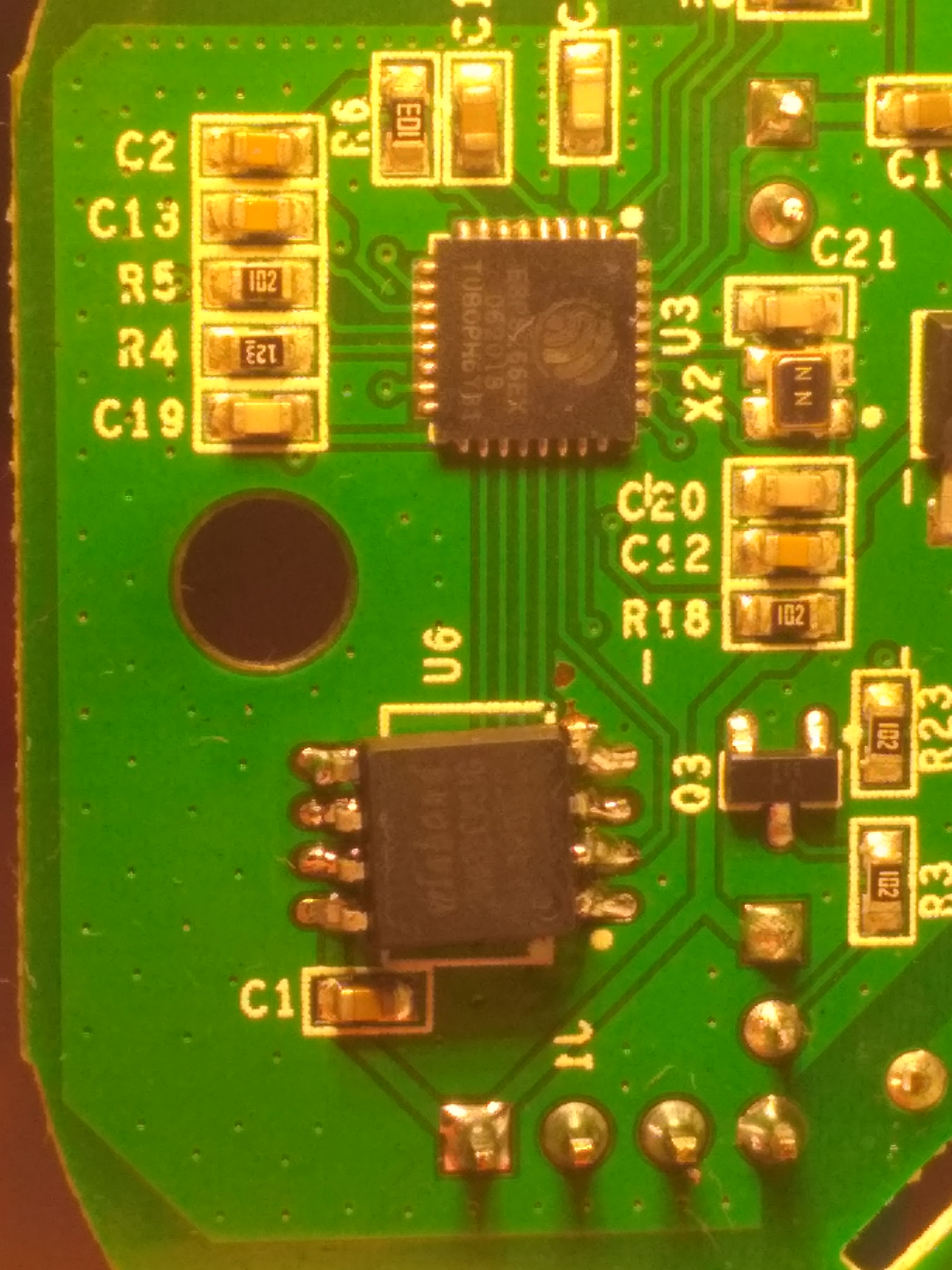 Changed chip