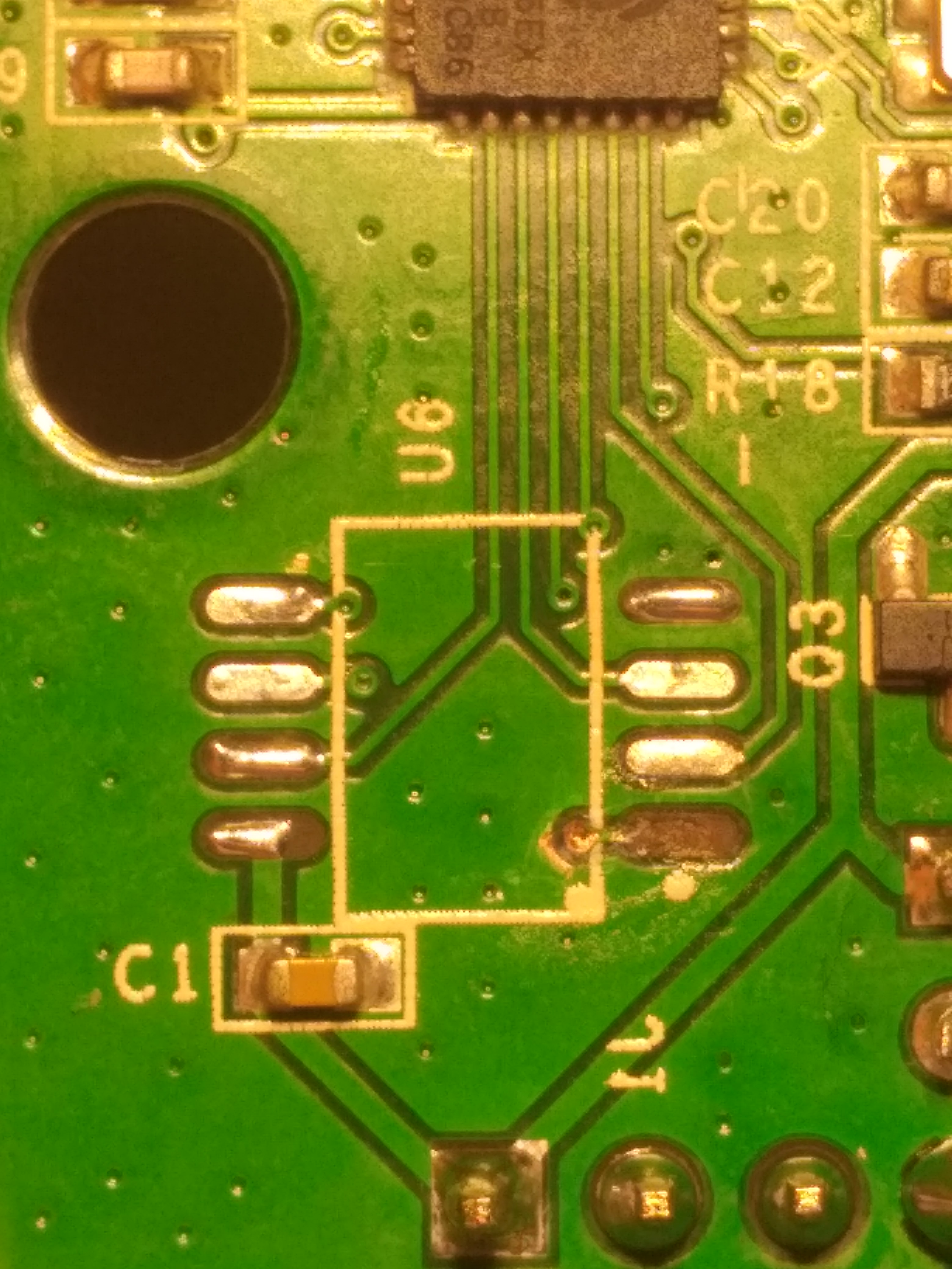 Wrong desolder result